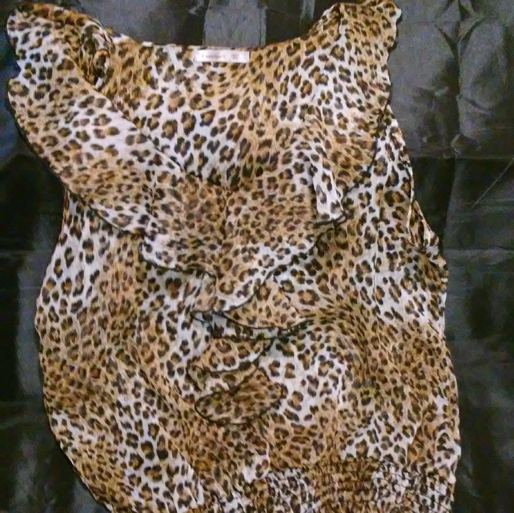 Cheetah blouse